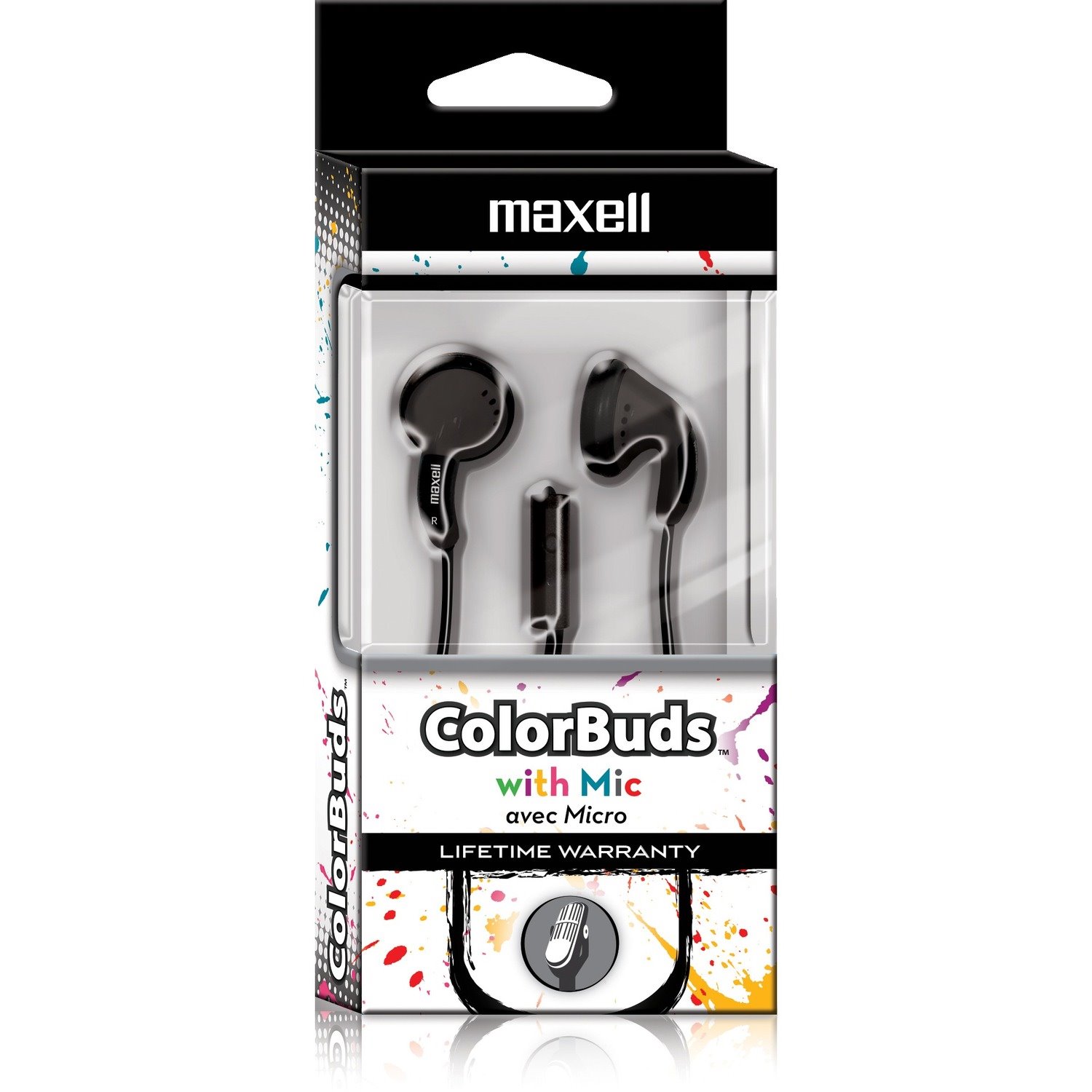 Maxell Color Buds CBM-BLK5 Earset