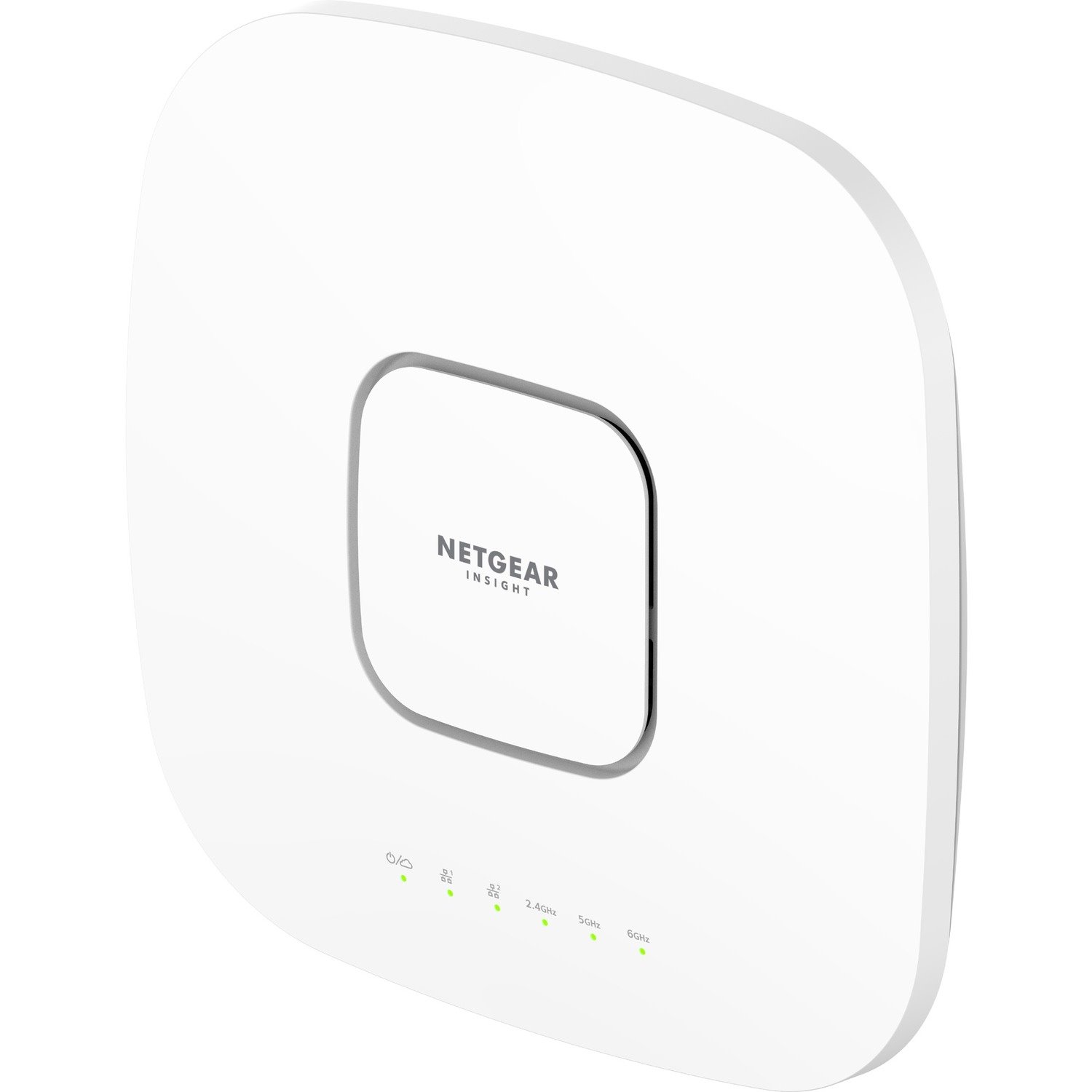 Netgear WAX630E Tri Band IEEE 802.11 a/b/g/n/ac/ax/i 7.80 Gbit/s Wireless Access Point - Indoor