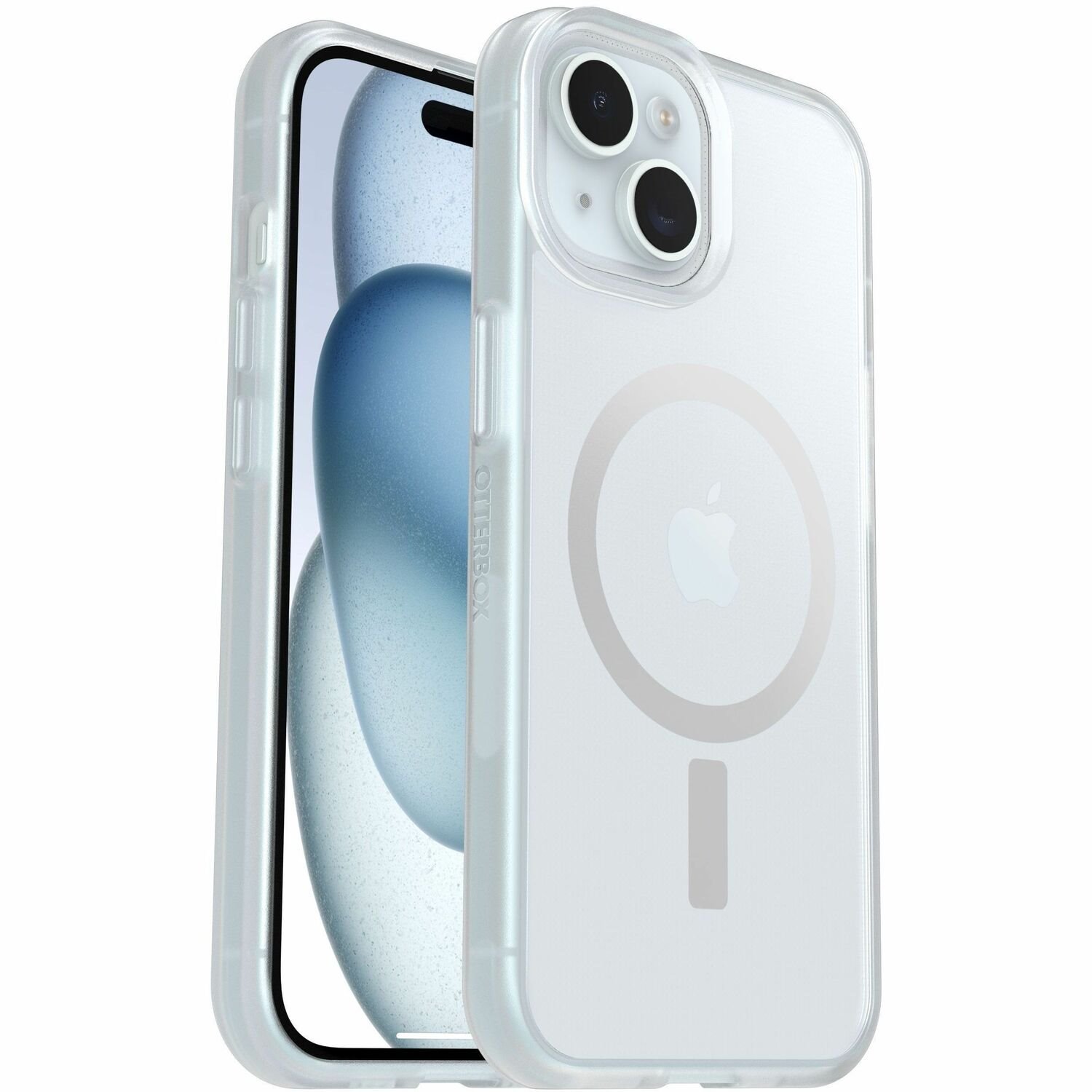 OtterBox React Rugged Case for Apple iPhone 16e, iPhone 14, iPhone 15, iPhone 13 Smartphone - Clear
