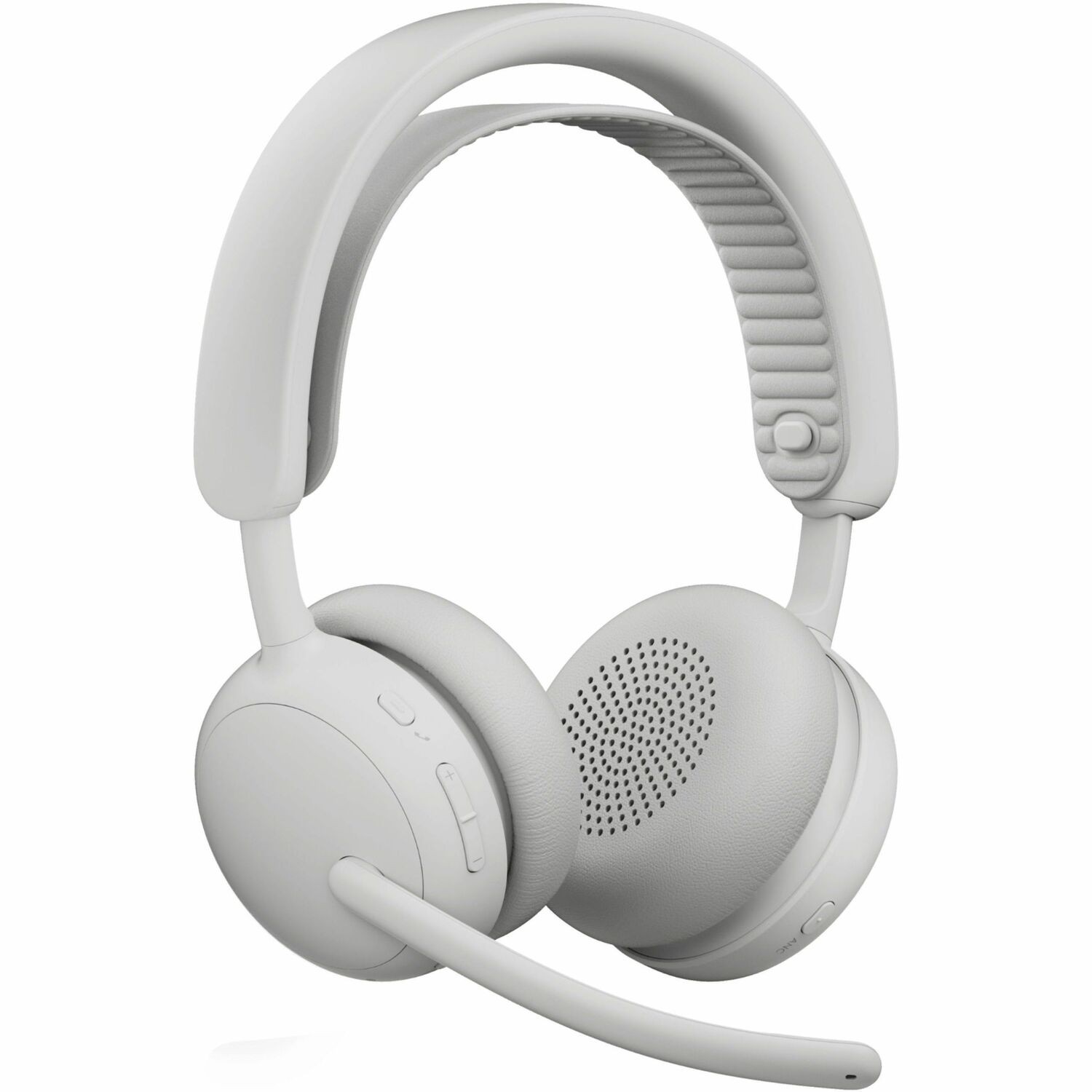 Logitech Zone Wireless 2 ES Bedraad/draadloos Over het hoofd Stereo Headset - Gebroken wit