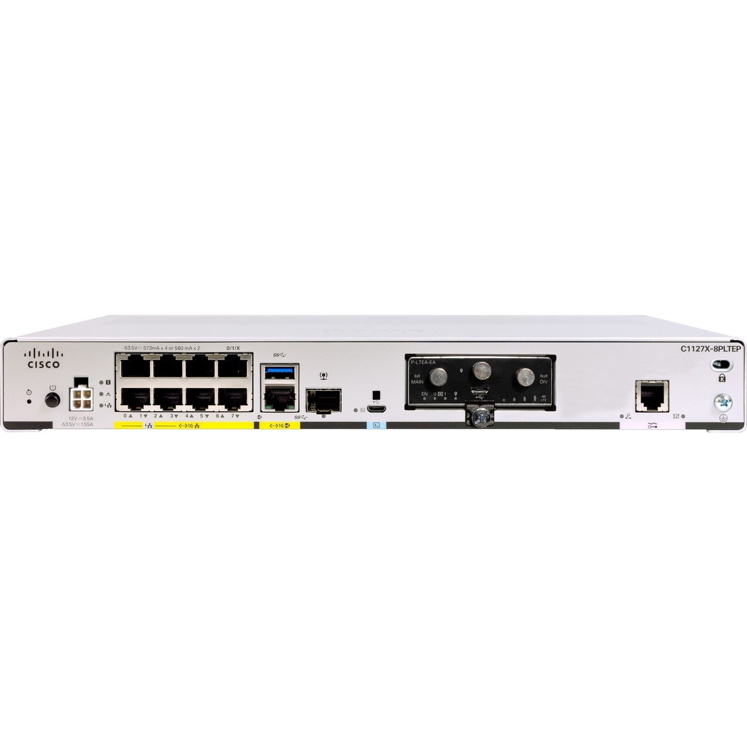 CISCO - ISR 1100X 8P xDSL GE SFP Router Pluggable SMS/GPS