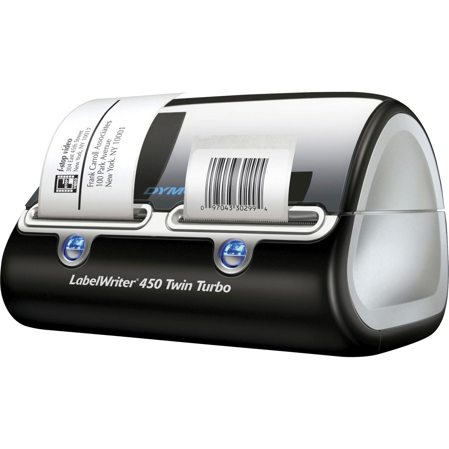 Dymo LabelWriter Direct Thermal Printer - Monochrome - Label Print - USB - Platinum