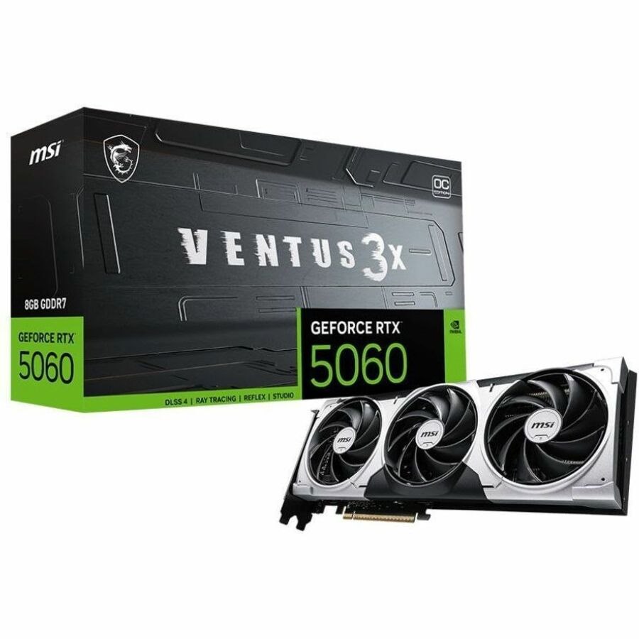 MSI NVIDIA GeForce RTX 5060 Graphic Card - 8 GB GDDR7
