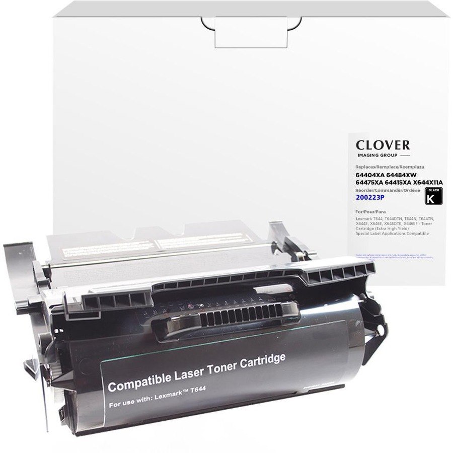 Clover Imaging Remanufactured Extra High Yield Toner Cartridge for Lexmark T644/X644/X646