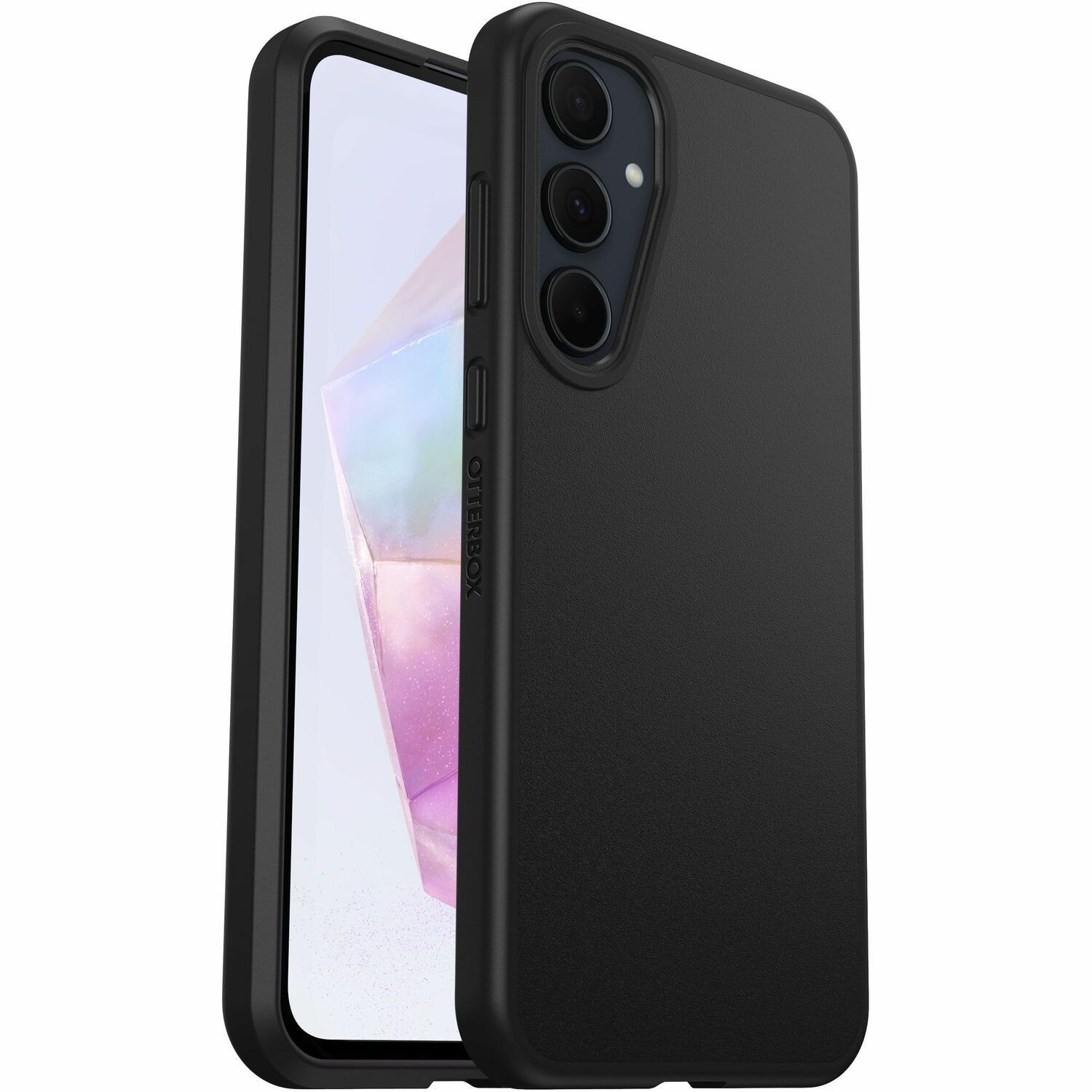 OtterBox React Case for Samsung Galaxy A35 5G Smartphone - Black