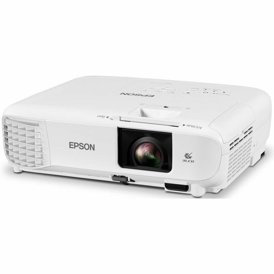 Epson PowerLite E24 3LCD Projector - 16:10 - Ceiling Mountable - White