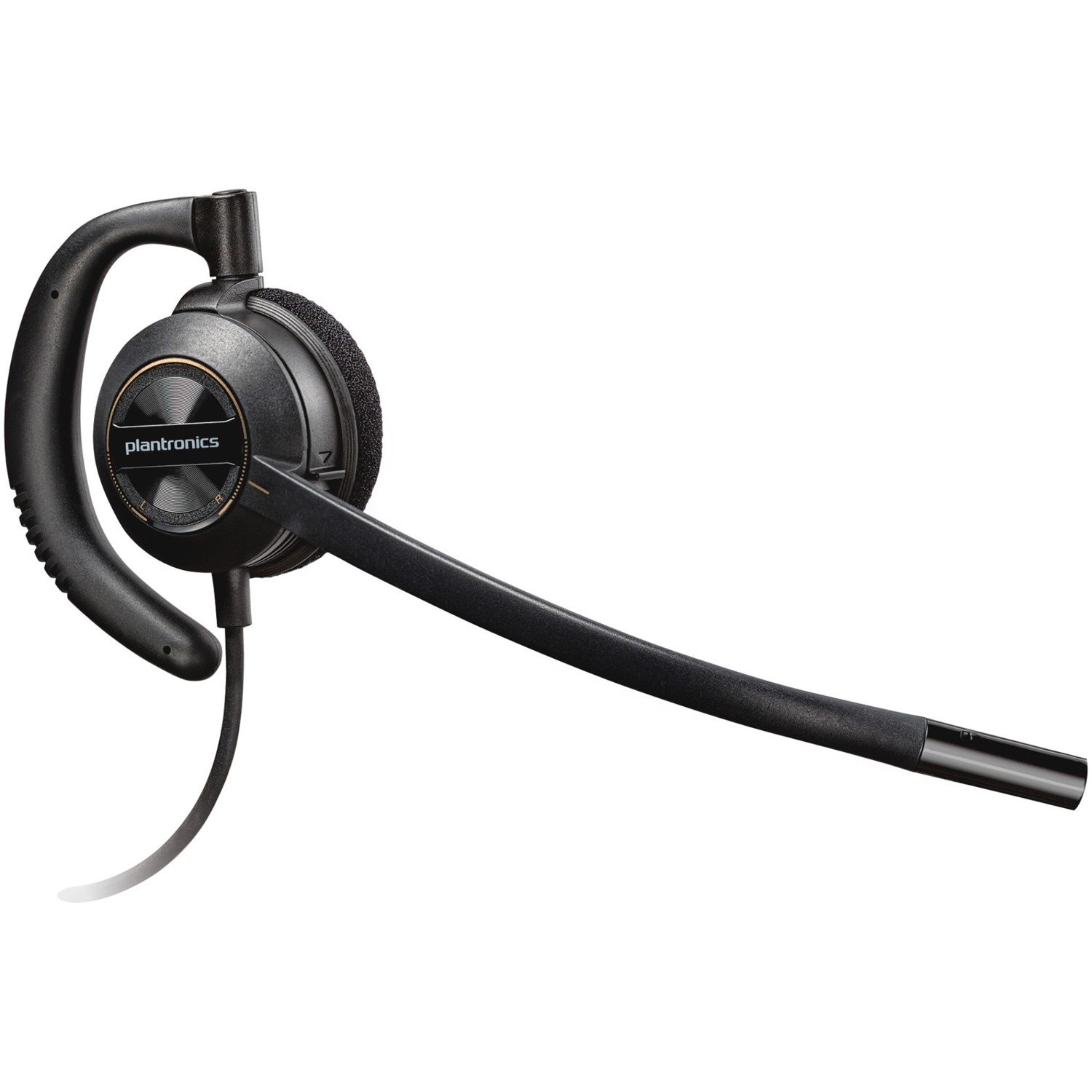 Plantronics EncorePro HW530 Over-The-Ear Wired Headset - QD Cable Required