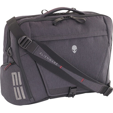 Mobile Edge Alienware Carrying Case (Briefcase) for 17.3" Alienware Notebook - Gray, Black