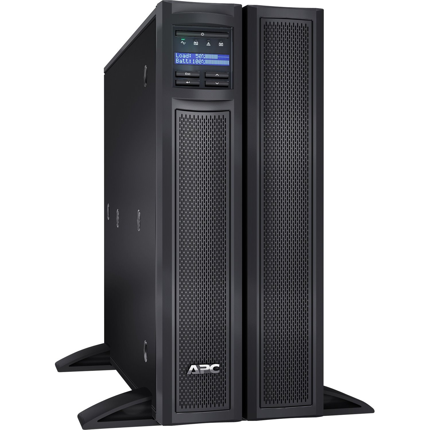 [TAA] APC Smart-UPS X, Line Interactive, 2000VA, Rack/tower convertible 4U, 100V-127V, 6x 5-15R+3x 5-20R+1x L5-20R NEMA,NMC,Extended runtime,Short depth,TAA