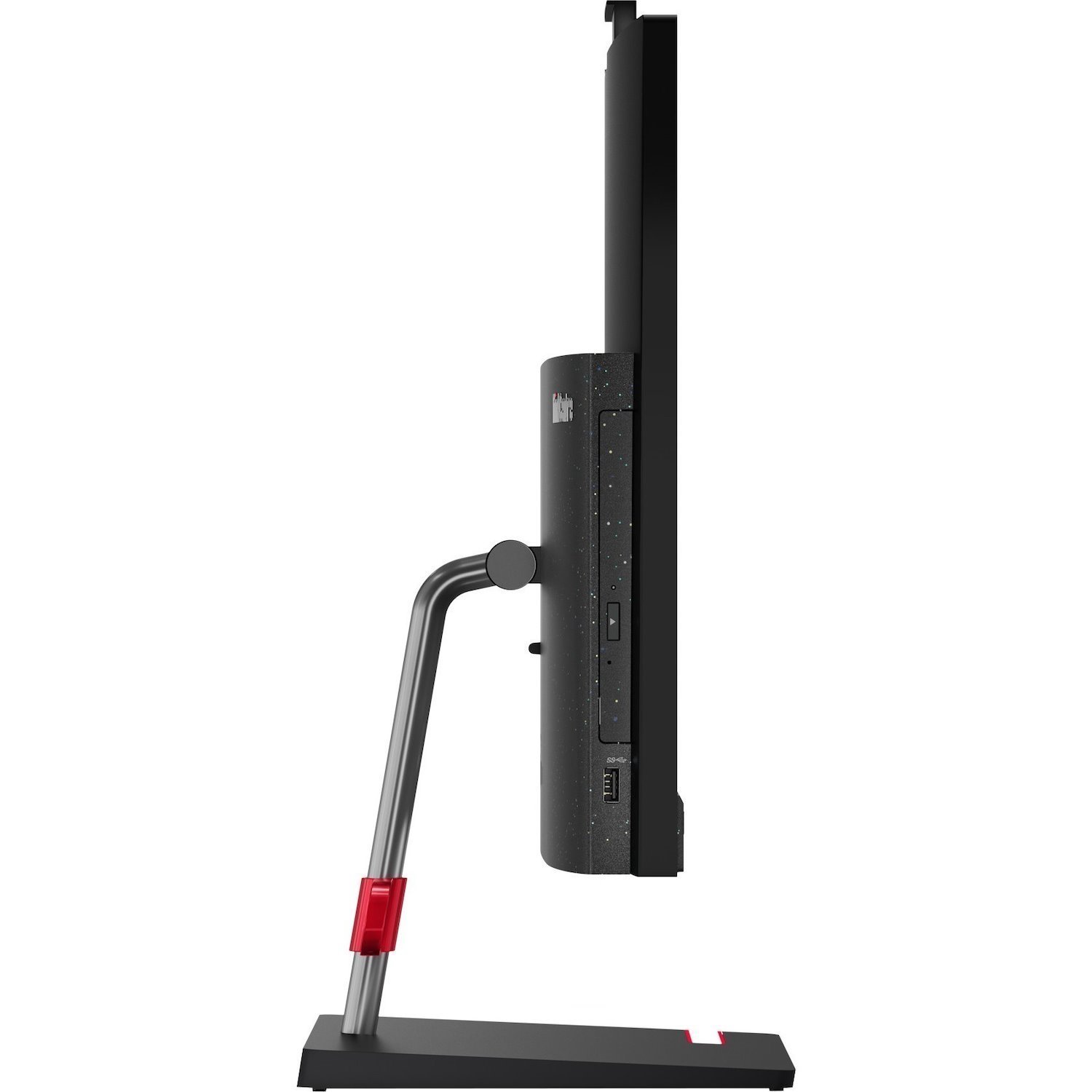 Lenovo ThinkCentre neo 50a 24 12B800A4AU All-in-One Computer - Intel Core i5 12th Gen i5-12500H - 16 GB - 512 GB SSD - 23.8" Full HD Touchscreen - Desktop - Raven Black