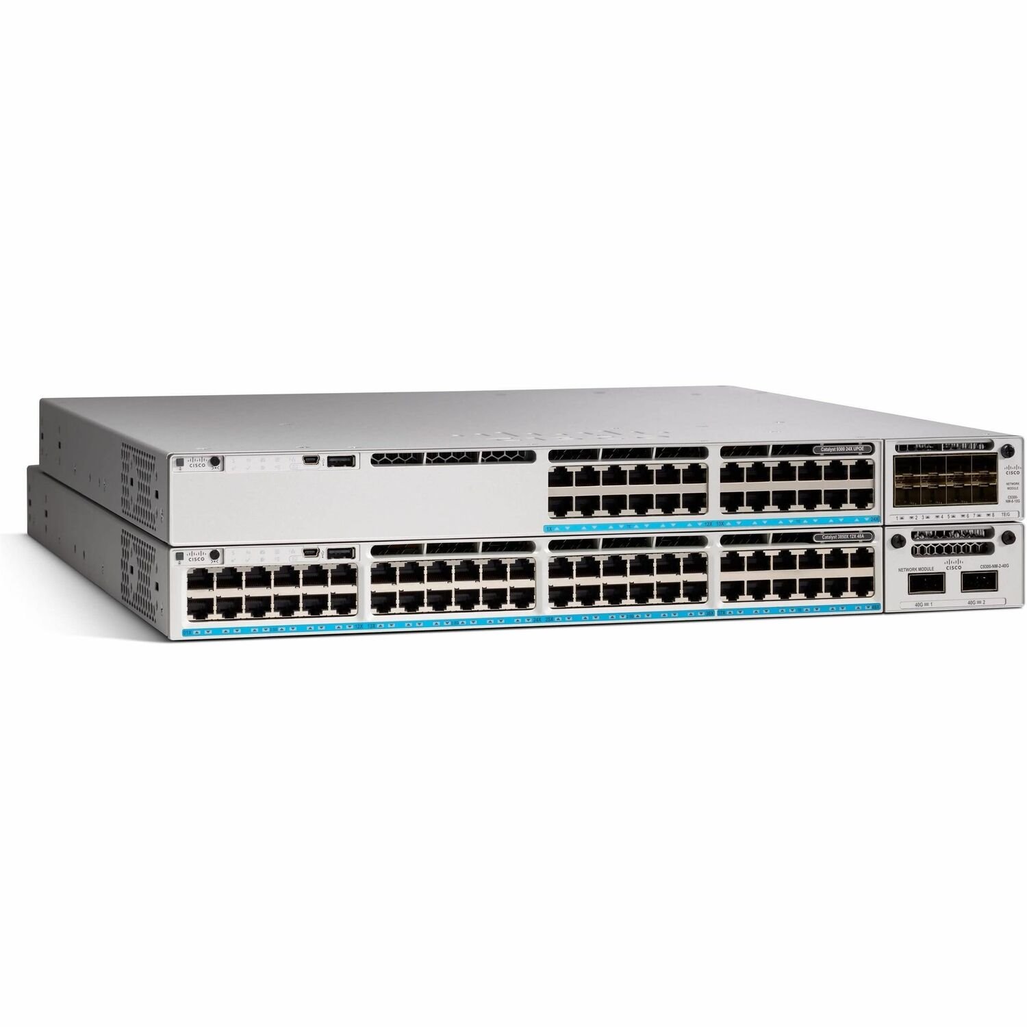 Cisco Catalyst 9300 C9300L-48P-4X 48 Ports Manageable Layer 3 Switch - Gigabit Ethernet, 10 Gigabit Ethernet - 10/100/1000Base-T, 1000Base-X, 10GBase-X