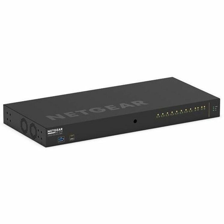 Netgear AV Line M4250 M4250-10G2F-PoE+ 10 Ports Manageable Ethernet Switch - Gigabit Ethernet - 1000Base-T, 1000Base-X