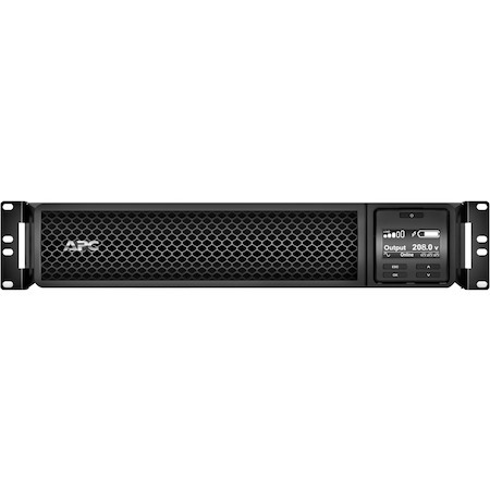 APC Smart-UPS On-Line, 3kVA, Rackmount 2U, 208V, 2x L6-20R+1x L6-30R NEMA outlets, SmartSlot, Extended runtime, W/ rail kit
