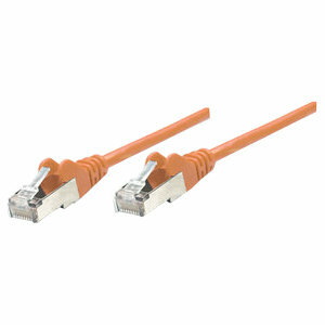 Intellinet 1.5 FT Orange Cat6 Snagless Patch Cable