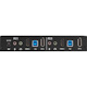 Black Box KVM Switch - UHD 4K, Dual-Monitor, HDMI/DisplayPort, USB 3.2 Gen 1, USB Type C, Audio, 2-Port