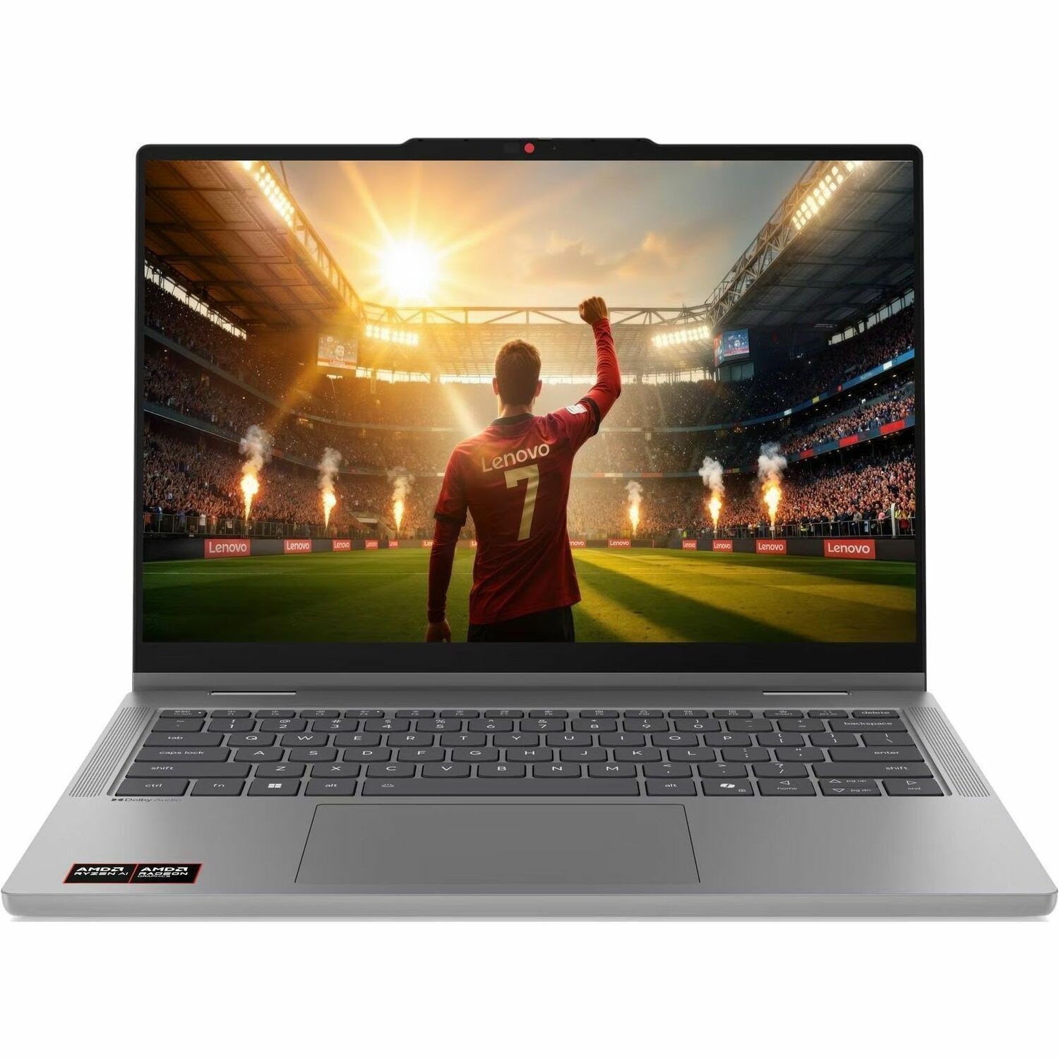 Lenovo IdeaPad 5 15AGP11 83UM0009US 15.3" Touchscreen Convertible Copilot+ PC 2 in 1 Notebook - WUXGA - 60 Hz - AMD Ryzen AI 5 Ryzen AI 400 Series 430 - 16 GB - 512 GB SSD - English Keyboard - Luna Gray