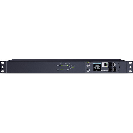 CyberPower PDU44001 Single Phase 100 - 120 VAC 15A Switched ATS PDU