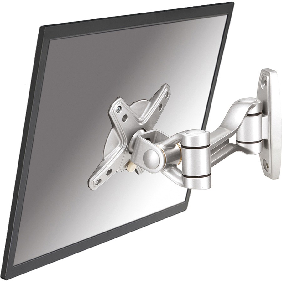 Newstar TV/Monitor Wall Mount (2 pivots & tilt) for 10"-30" Screen - Silver