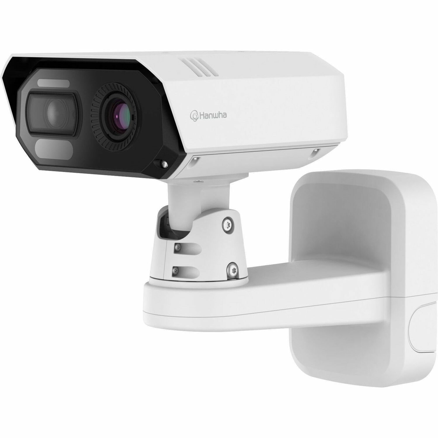 Wisenet TNM-C4940TDR Outdoor 4K Network Camera - Color - White - TAA Compliant