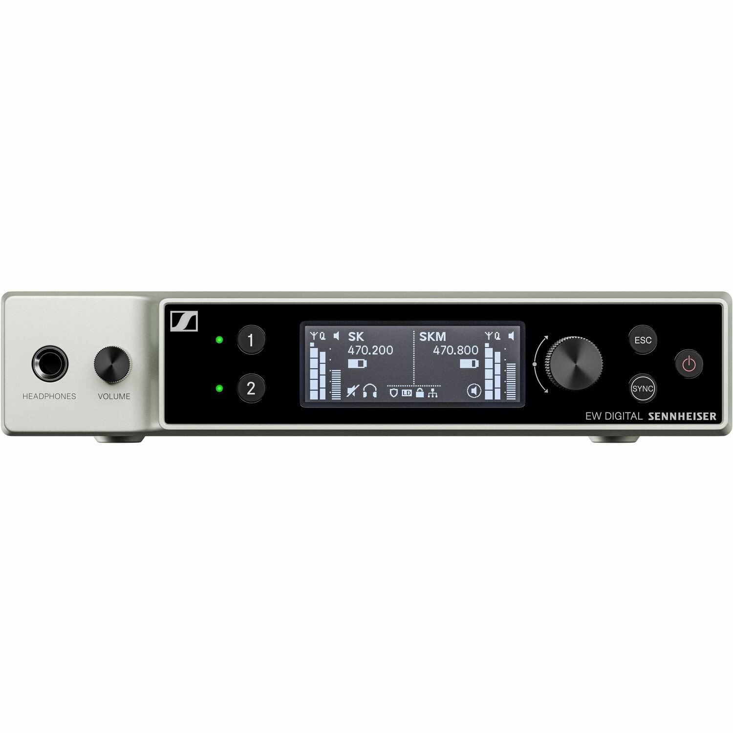 Sennheiser Dante Wireless Microphone System Receiver