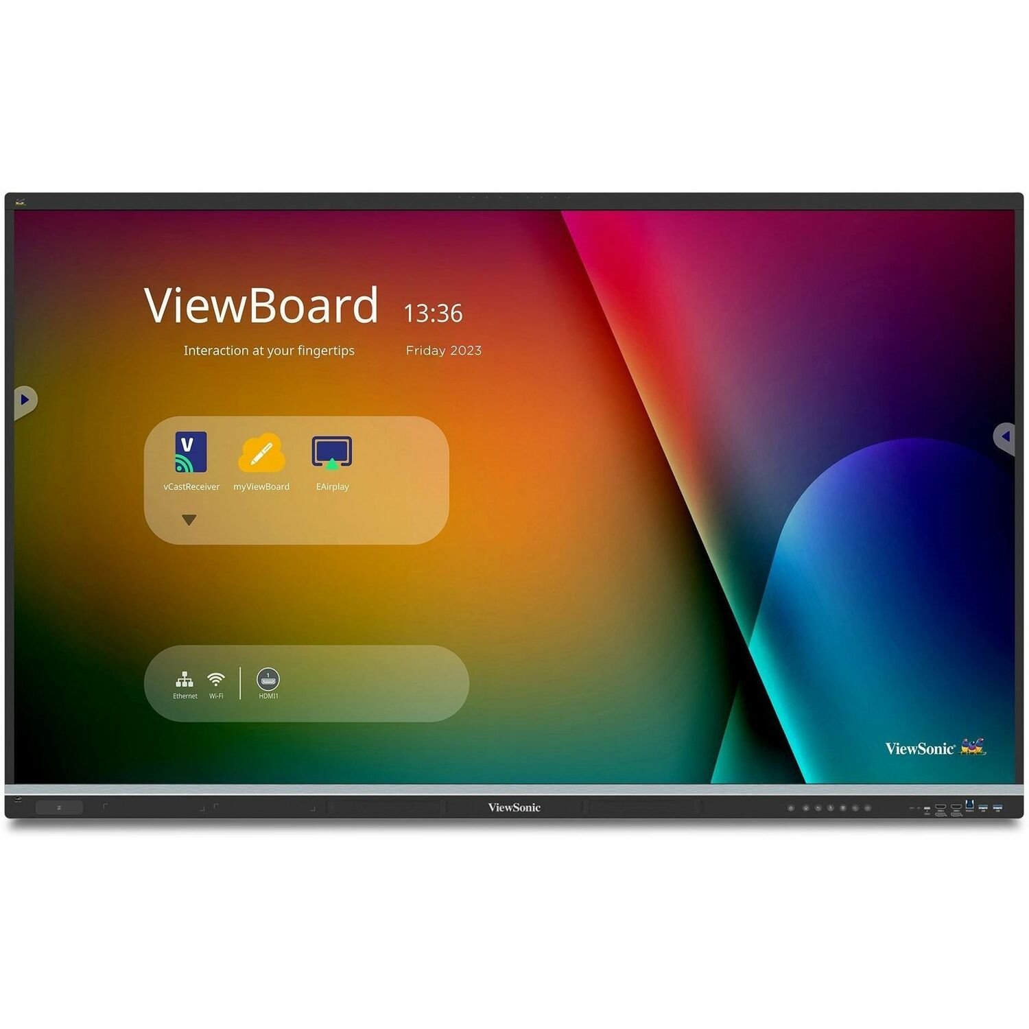 ViewSonic ViewBoard IFP6551 1651 mm 4K UHD LCD Collaboration Display