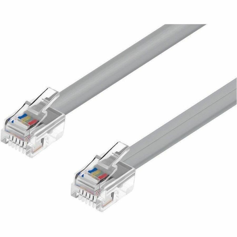 Monoprice Phone Cable_ RJ12 (6P6C)_ Reverse - 7FT