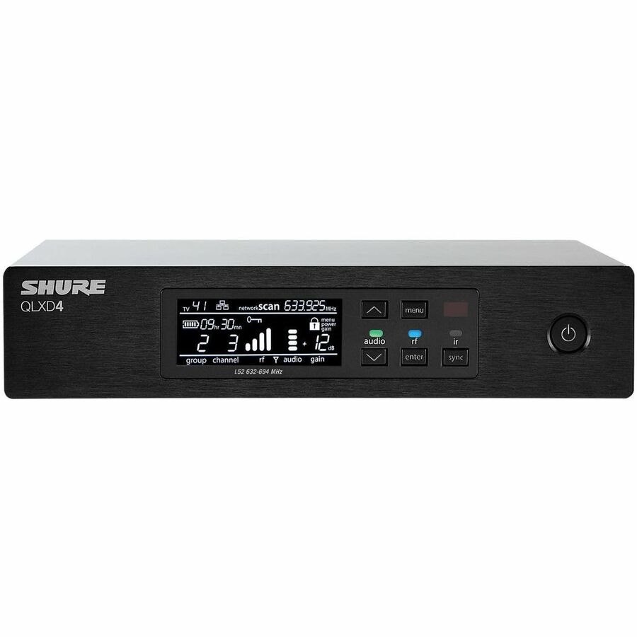 Shure QLXD4 Digital Wireless Receiver