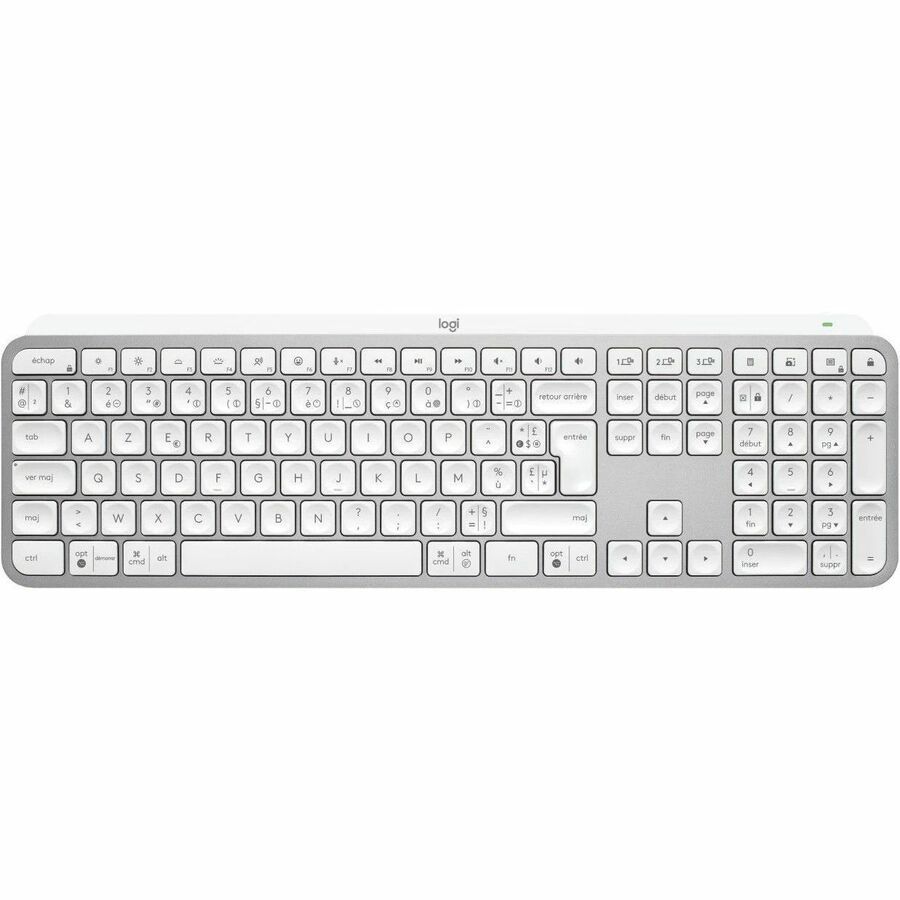 Logitech MX Keys S - Pale Grey - Fra - BT - N/A -