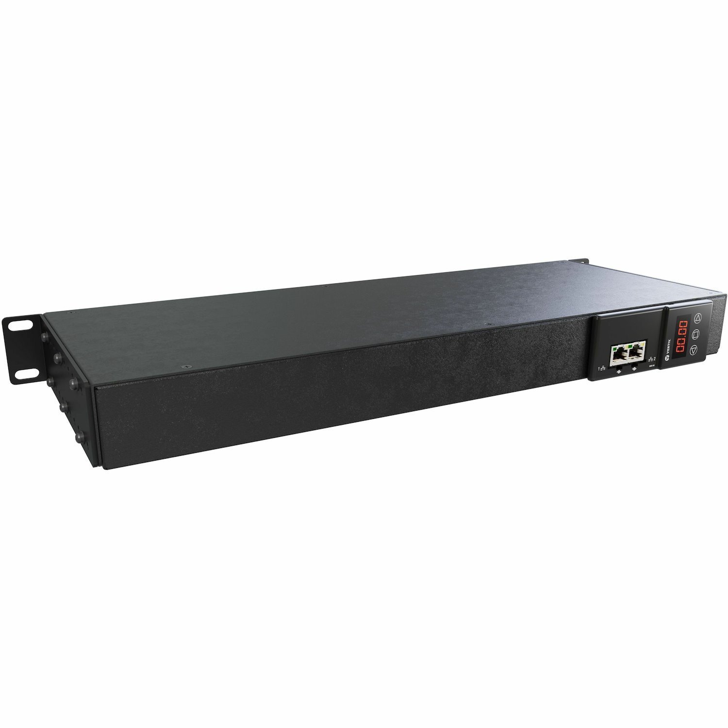 Vertiv PowerGo Monitored rPDU | 1U | 230V | 16A | 3.6kW | German Schuko with 2P+E (IP44) plug | 6 German Schuko receptacles| LED Display | EP4G81A0