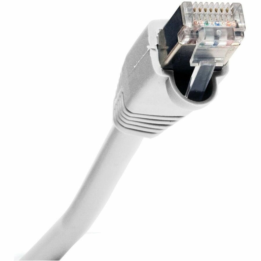 Bryant Copper Products, Patch Cord, Cat5E, PS5E, Shielded, White, 3' Length.