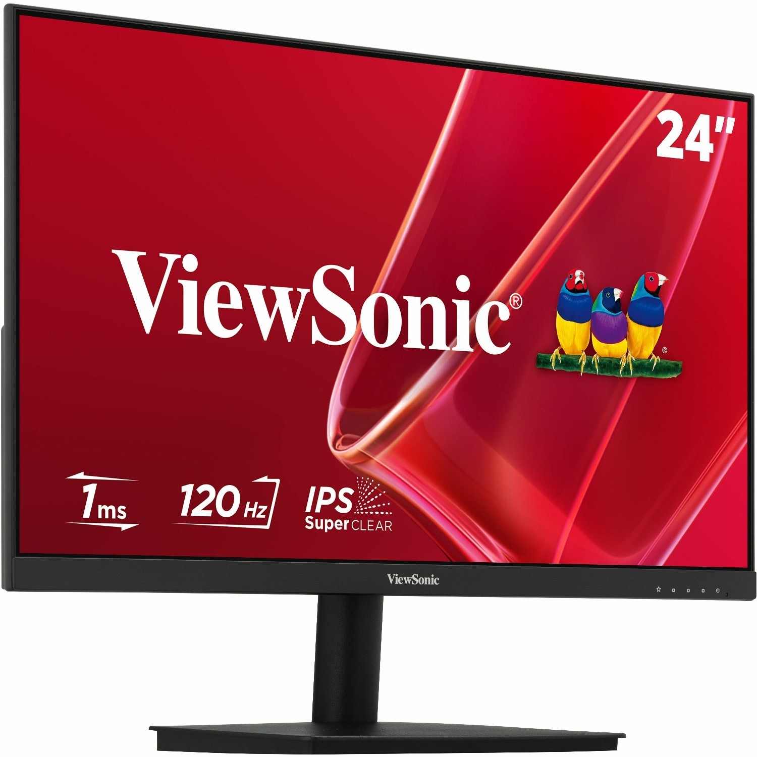 ViewSonic VA240A-H 24 Inch 1080p LED Monitor with 120Hz, Variable Refresh Rate, HDMI and VGA Inputs for Home and Office