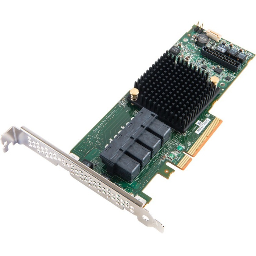 Microchip Adaptec SAS-controller - 6Gb/s SAS - PCI Express 3.0 x8 - Plug-in kaart