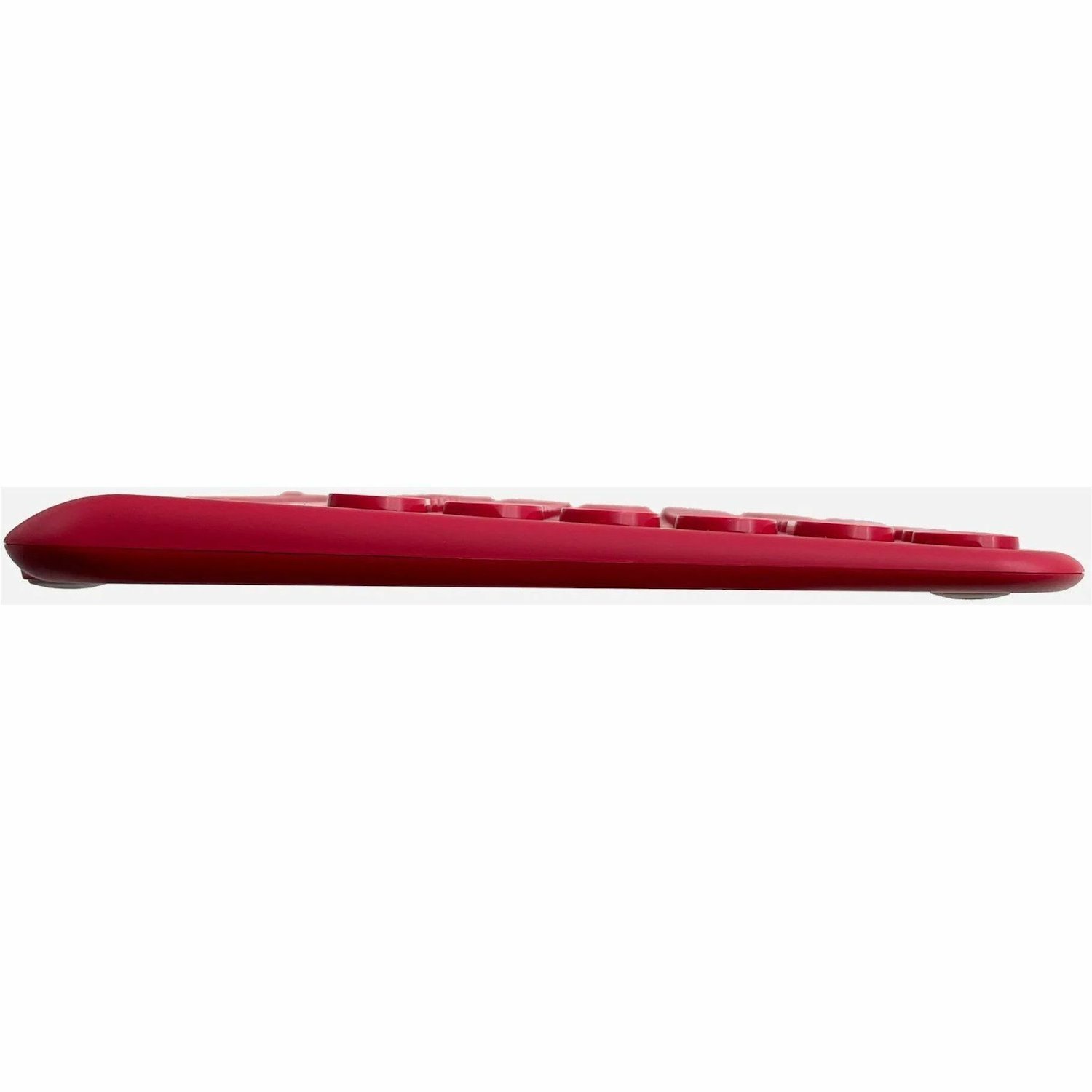 Macally Mac Portable Keyboard with iPhone or iPad Holder (Viva Magenta)
