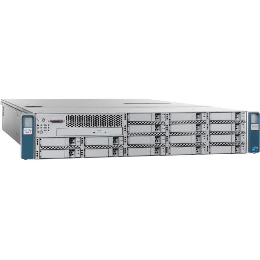 Cisco C210 M2 2U Rack Server - 1 Xeon E5620 2.40 GHz - 4 GB RAM - Serial Attached SCSI (SAS), Serial ATA Controller - Refurbished