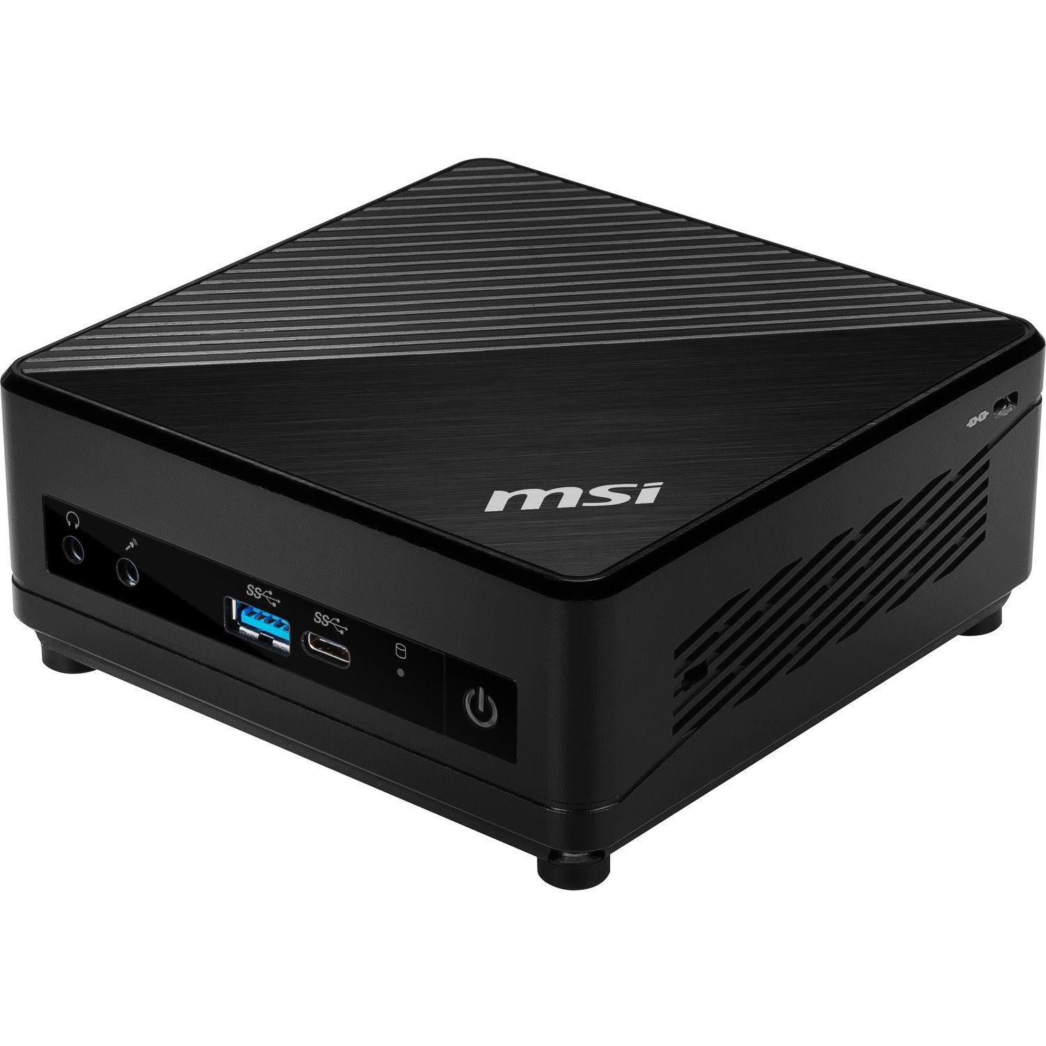 MSI Cubi 5 10M-218US Gaming Desktop Computer - Intel Celeron 5205U - 4 GB - 64 GB SSD - Mini PC - Black
