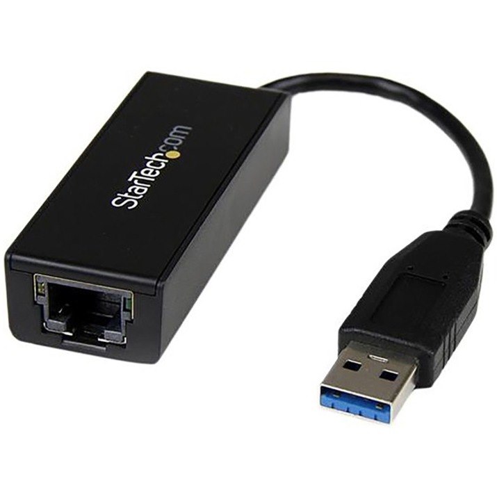 StarTech.com USB to Ethernet Adapter, USB 3.0 to 10/100/1000 Gigabit Ethernet LAN Adapter, USB to RJ45 Adapter, TAA Compliant