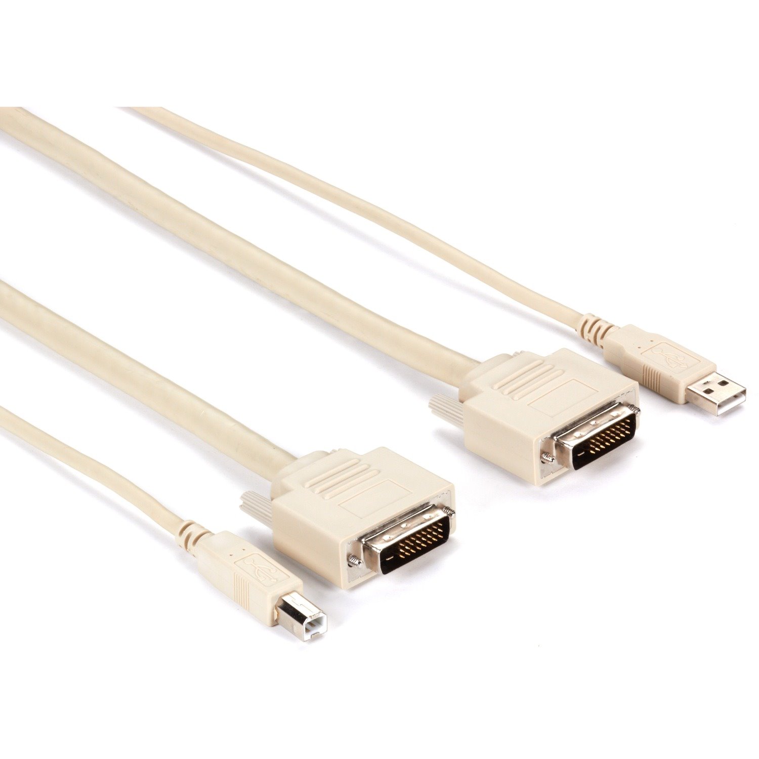 Black Box KVM CPU Cable - DVI-D - USB, 6-ft. (1.8-m)