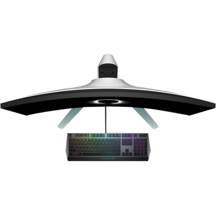 Dell Alienware AW3420DW 34" Class WQHD Curved Screen Gaming LCD Monitor - 21:9 - Black/Silver