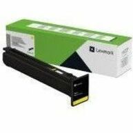 Lexmark Original Laser Toner Cartridge - Return Program - Yellow - 1 Pack