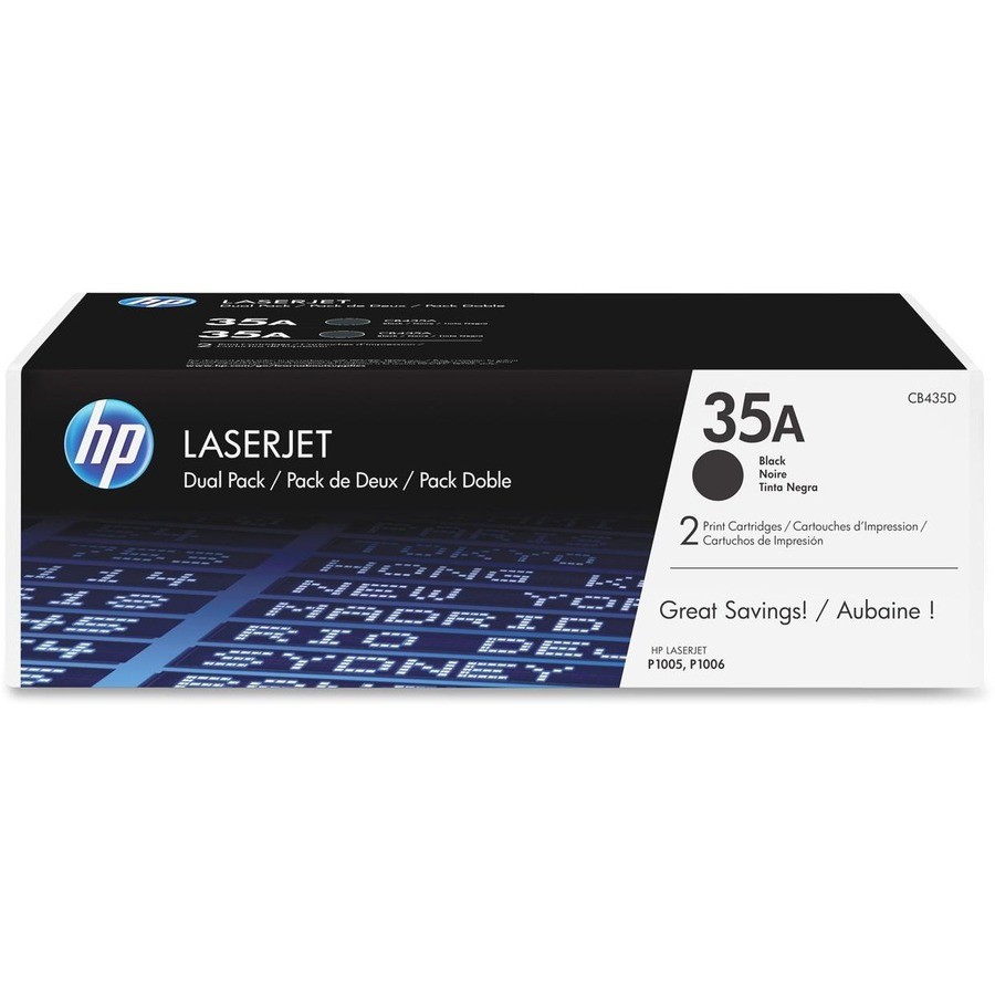 HP LASERJET P1005/P1006 BLACK CARTRIDGE (2 PACK)
