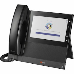 Poly CCX 600 IP Phone - Corded - Corded/Cordless - Wi-Fi, Bluetooth - Desktop - Black