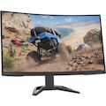 Lenovo G32qc-30 32" Class WQHD Curved Screen LED Monitor - 16:9 - Raven Black