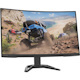 Lenovo G32qc-30 32" Class WQHD Curved Screen LED Monitor - 16:9 - Raven Black