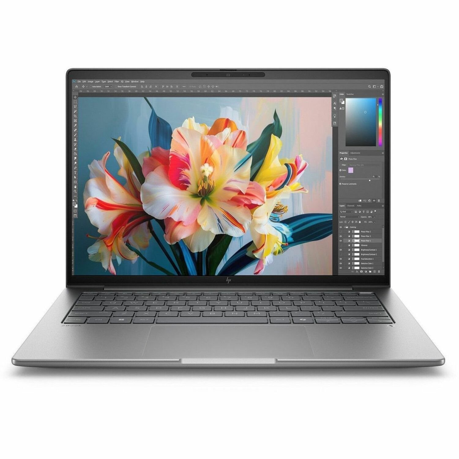 HP ZBook 8 G1i 35,6 cm (14") Mobile Workstation - WUXGA - Intel Core Ultra 7 255H - 24 GB - 1 TB SSD - Zilver