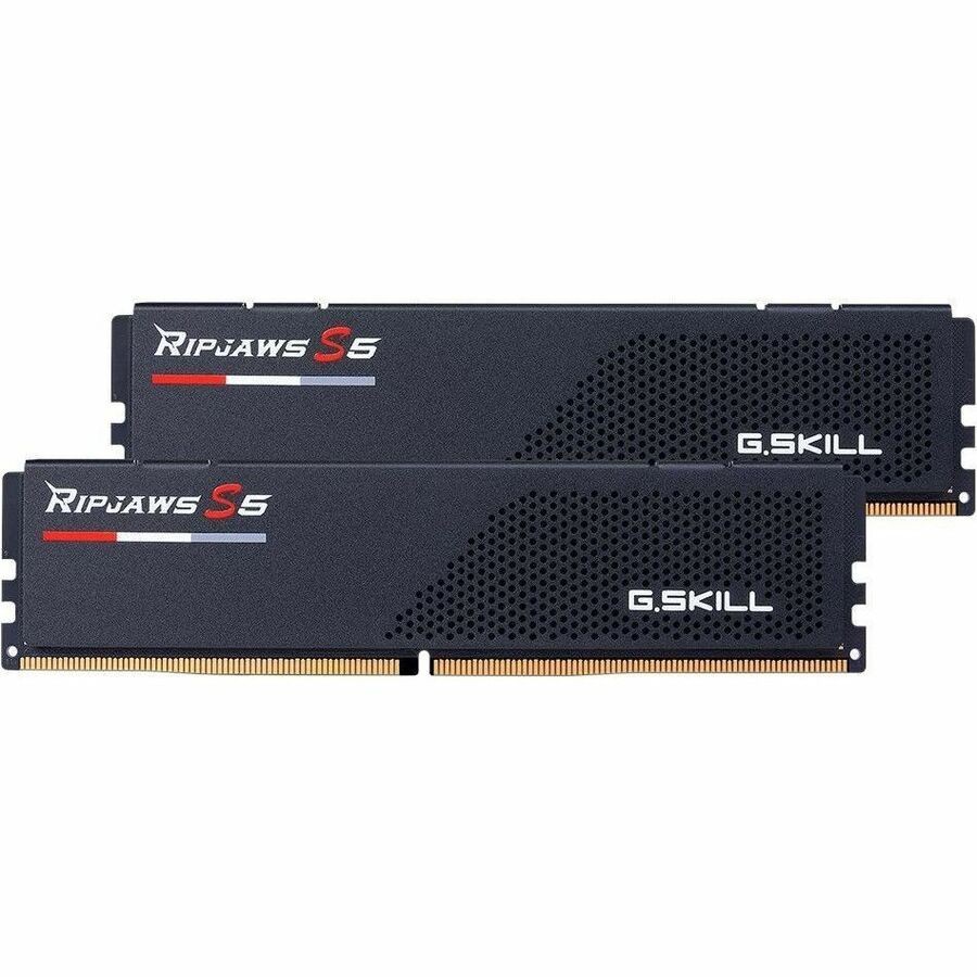 G.SKILL Ripjaws S5 RAM Module for Desktop PC, Motherboard - 64 GB (2 x 32GB) - DDR5-6800/PC5-54400 DDR5 SDRAM - 6800 MHz - CL34 - 1.40 V