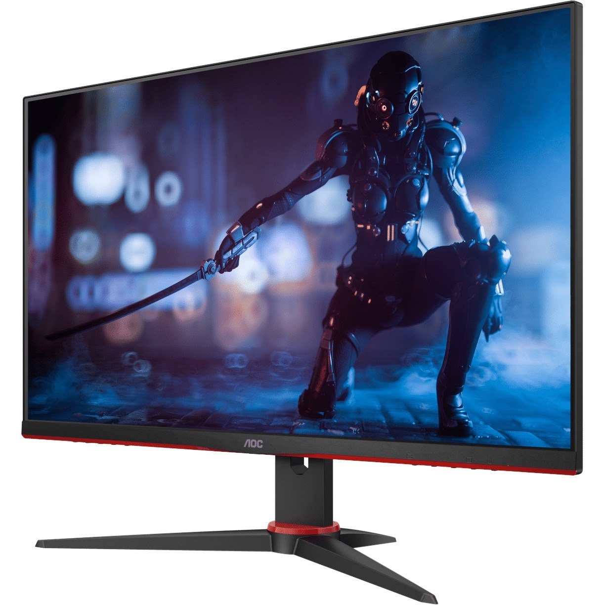 AOC 27G2SE 27" Class Full HD Gaming LCD Monitor - 16:9 - Black, Red