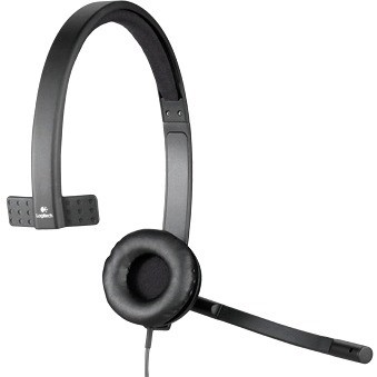 LOGITECH H570E WIRED USB STEREO HEADSET, NOISE & ECHO CANCELLING, 2YR WTY