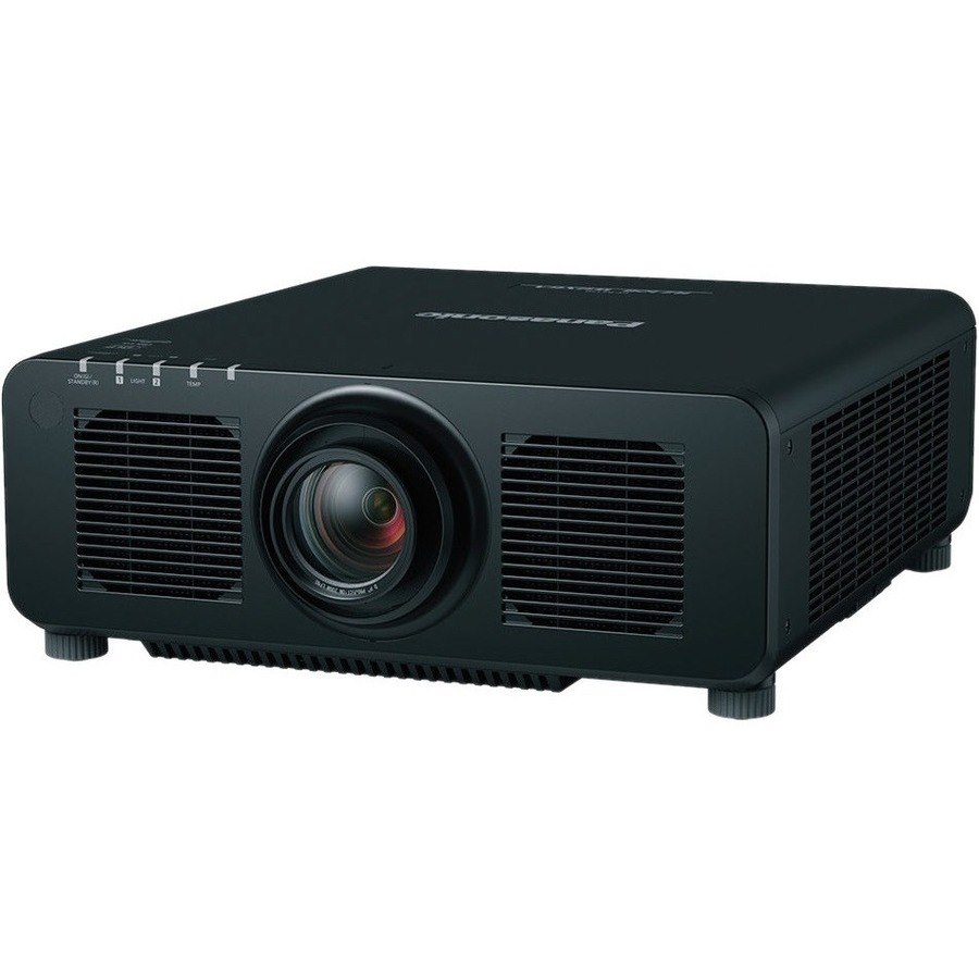 Panasonic SOLID SHINE PT-RCQ80L DLP Projector - 16:10 - Black