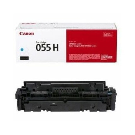 Canon 055H Original High Yield Laser Toner Cartridge - Magenta - 1 Pack