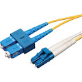 Eaton Tripp Lite Series Duplex Singlemode 9/125 Fiber Patch Cable (LC/SC), 3M (10 ft.)